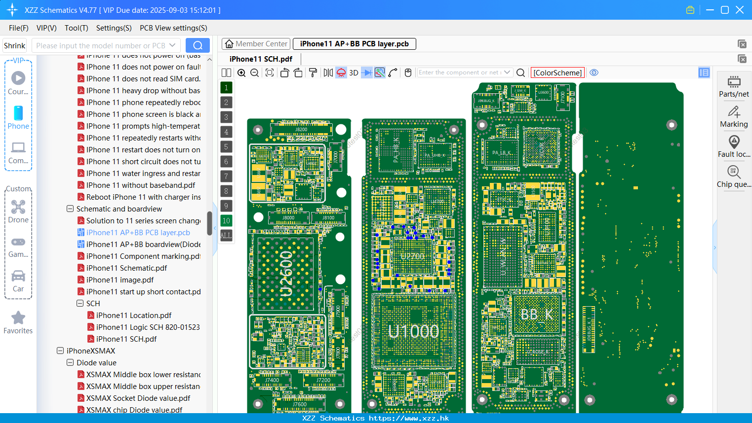 IPhone11 AP+BB PCB Layer
